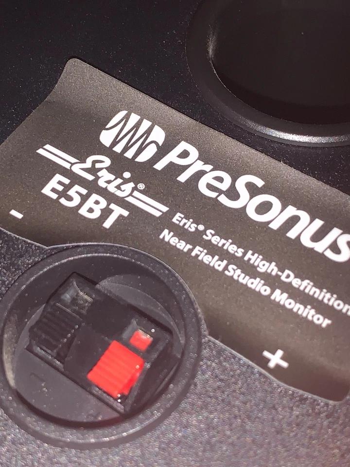 PreSonus Eris E5 BT Studio Monitors - Excellent Condition, Fully Working - Image 4 of 4