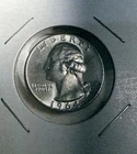 1964 D Washington Quarter AU/BU 90% Silver