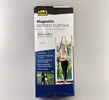MD Magnetic Screen Door Fits Door Opening Up To 38" X 83" Easy Installation