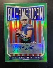 2021 Leaf Valiant All American Green #AAKT1 Kyle Trask /99 Florida Buccaneers ⭐️