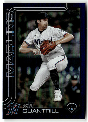 2025 Topps Update Series MLB No. US191 Cal Quantrill Purple Holo 171/250