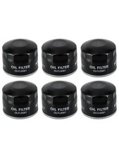6 x NTK Oil Filter fits ACURA ILX 2.0L L4 PETROL ENGINE