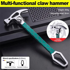 Wrench Pry Bar Nail Lifting Multifunctional Sheep Horn Connected Hammer