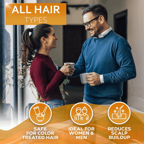 Detox Shampoo und Conditioner Set Ideal für fettiges Haar Männer und Frauen entfernen - Bild 6 von 7