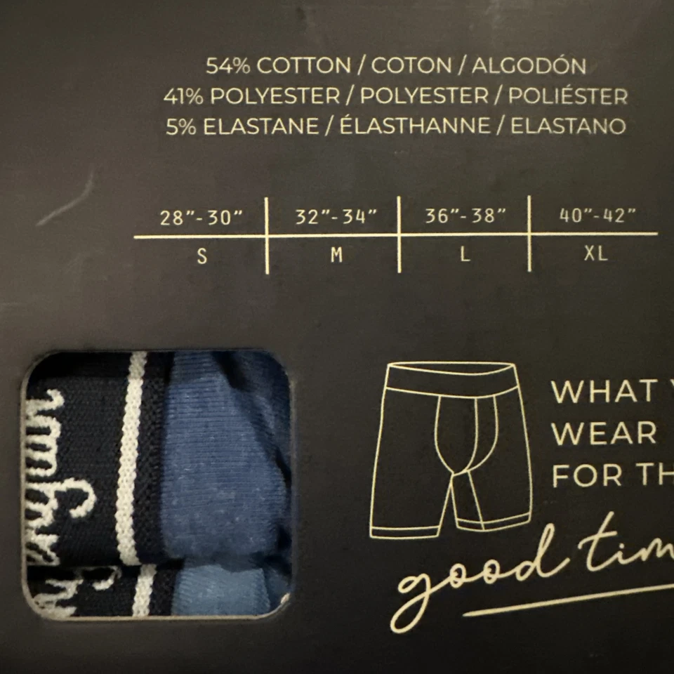 Paquete de 4 calzoncillos boxer elásticos de algodón originales Penguin de Munsingwear pequeños Foto 4 de 4