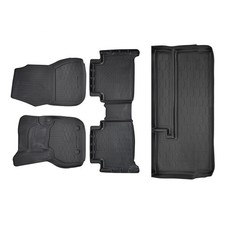 Gummimatten + Kofferraumwanne Set Passend Für Renault Zoe 2012-2019