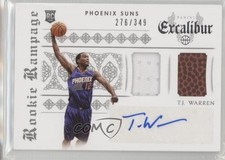 2014-15 Panini Excalibur Rookie Rampage Duals 276/349 TJ Warren #30 Auto 00k7