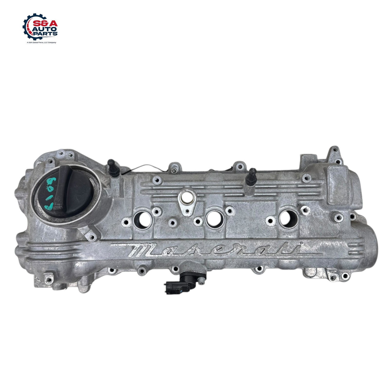 MASERATI GHIBLI QPORTE 2014-2017 3.0L ENGINE LEFT CYLINDER HEAD VALVE COVER OEM