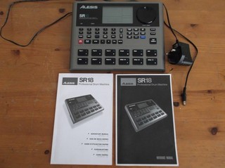 Alesis SR18 drum machine w/ bass & effects