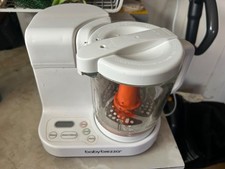 Baby Brezza Glass One Step  Baby Food Maker with Blender  Steamer Used 