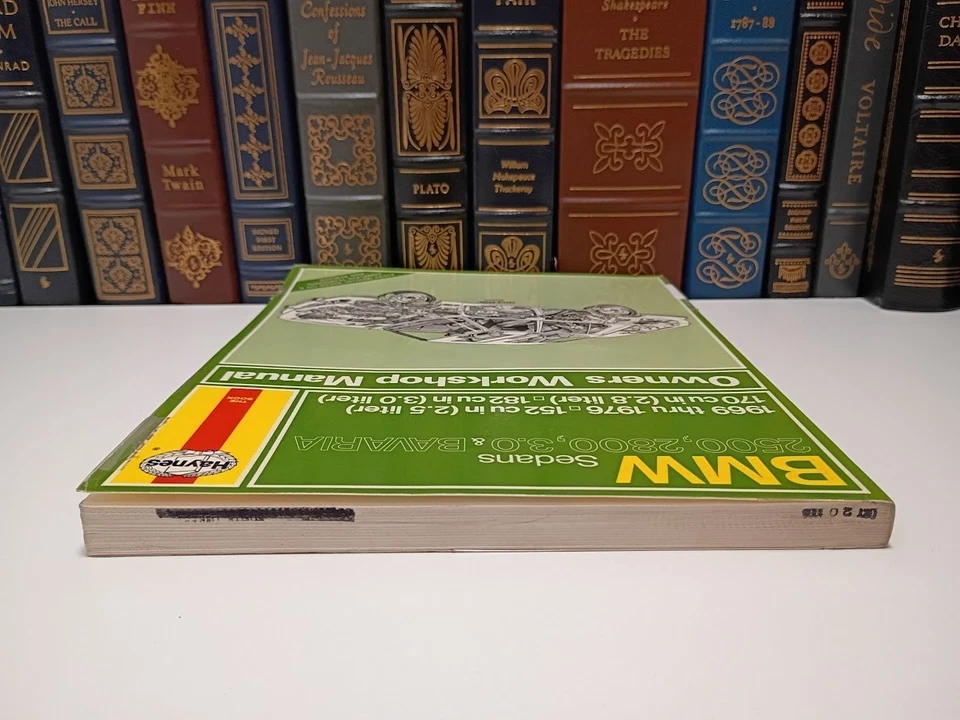 BMW 2500 2800 1969-1976 taller servicio reparación manual cableado diagramas guía del motor Foto 3 de 4
