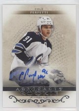 2021-22 Upper Deck Artifacts Roman Numeral Rookies Cole Perfetti #XII Auto kq9