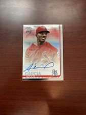 2019 Topps Chrome #RA-AG Adolis Garcia Rookie Card Autograph. rookie card picture