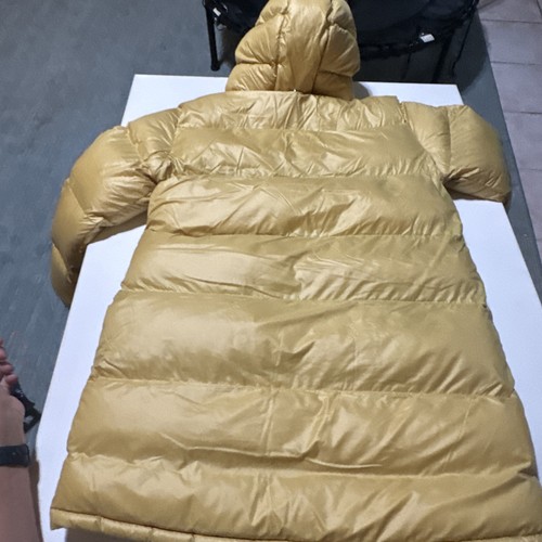 Kids XL Nike Therma-FIT Repel Puffer Hooded Winter Parka Jacket Gold FD2842-723 - Picture 20 of 24