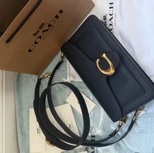 Coach Tabby 26 Black Leather Shoulder Bag - Fast Dispatch
