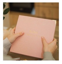 Keepsake Baby Memory Book for Boys and Girls Timeless First 5 Year Baby Book