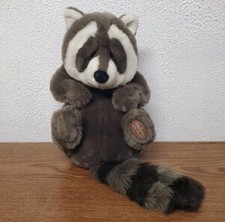 Dakin Lou Rawkin Friends Sammy Raccoon Long Tail Nice Cuddly Animal Plush 14 in.
