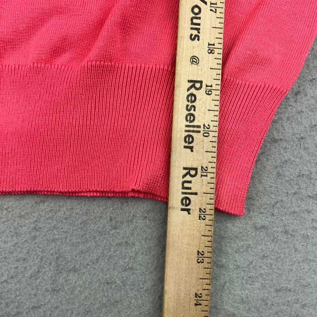 Urban Coco Sweater Womens Medium Pink V Neck Long Sleeves Button Up Cardigan NWT image 10