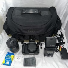 Canon EOS Rebel T3i Digital SLR Camera with EFS 18-55mm, 55-250mm Lens with Bag