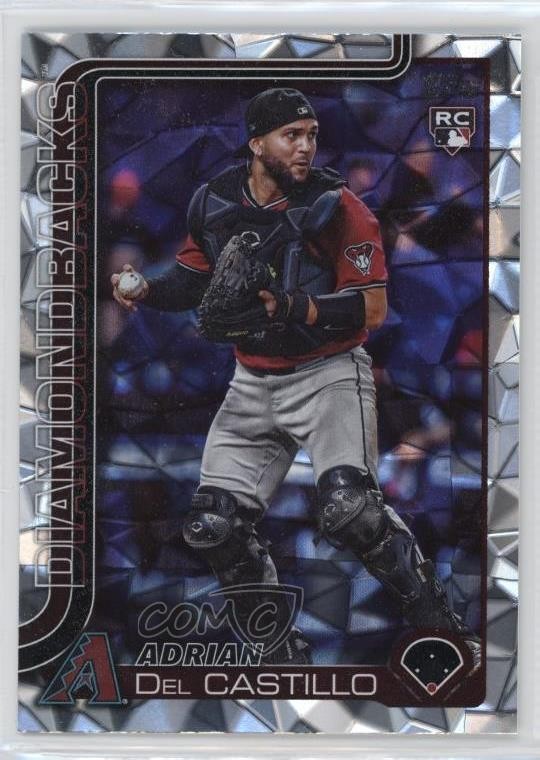 2025 Topps Series 1 Diamante Foil Adrian Del Castillo #226 06ff