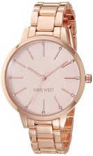 Women's Japanese Quartz Dress Watch with Metal Strap, Rose Gold, 14 (Model: N...