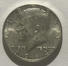 1964 50C Silver Kennedy Half Dollar U.S. Silver Coin