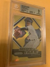 2023 Panini Prizm Baseball # 2 NOLAN RYAN SECOND TO NONE PRIZM GOLD 08/10