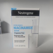 Neutrogena Hydro Boost Niacinamide Face Serum With Hyaluronic Acid 1 Oz