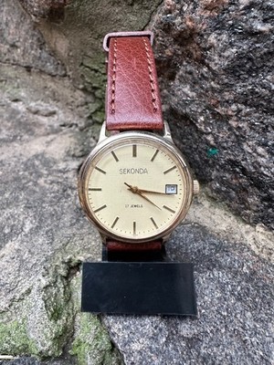 Vintage Mechanical Watch Seconda 17 Jewels cal.2614.2H