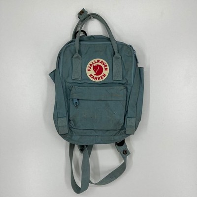 Fjallraven Kanken Mini Blue Backpack 23561 Adjustable Straps Small Daypack