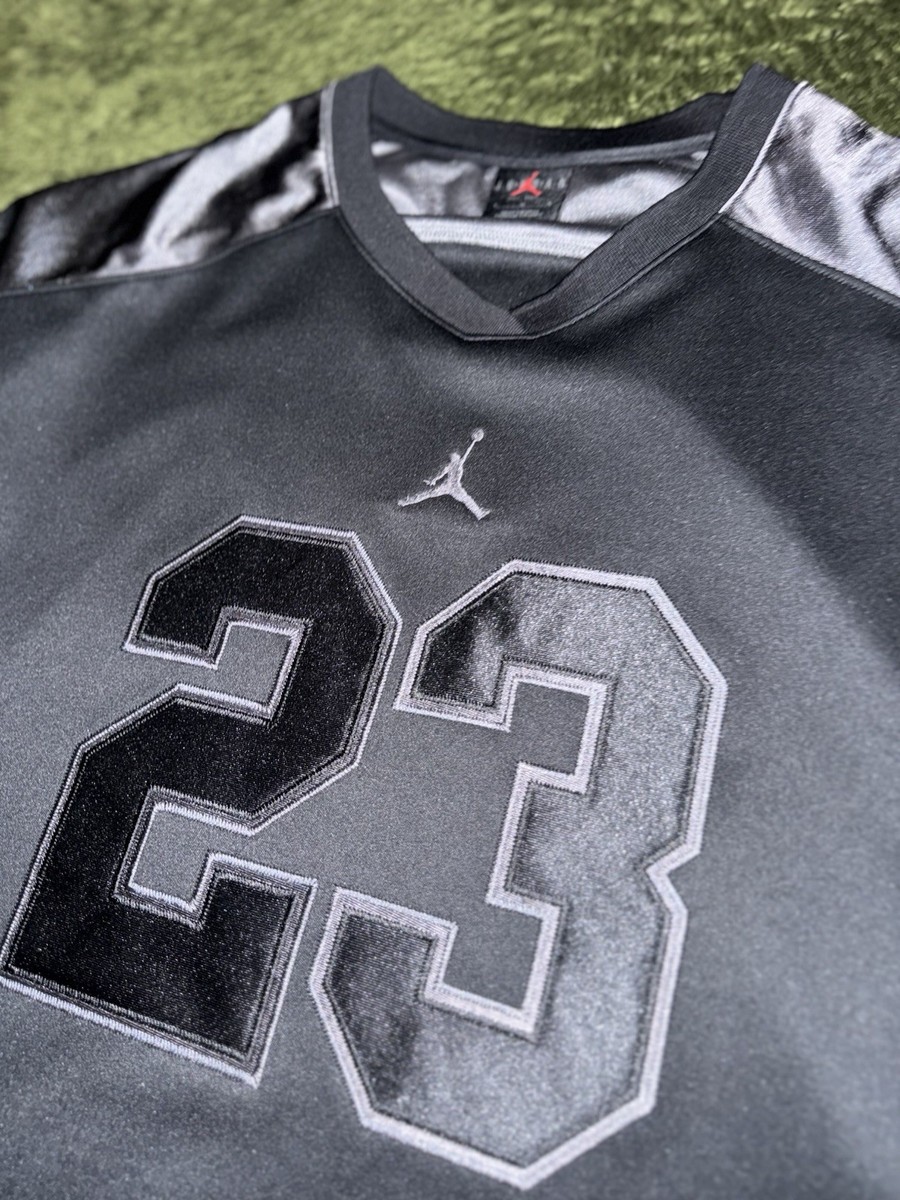 L] Jordan Brooklyn Collegiate Hockey Jersey Black | eBay