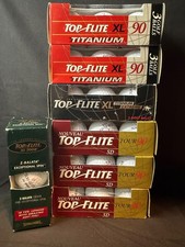 Top Flite Golf Balls 7 Sleeves 21 Balls NEW - Logos