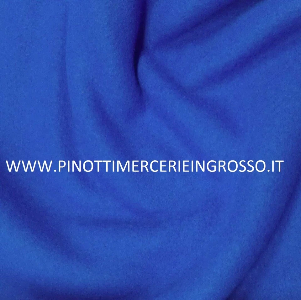 PINOTTI TESSUTO STOFFA PILE PAIL ANTIPILLING COL 768 BLUETTE -AL METRO IN ALTEZZA=CM 150