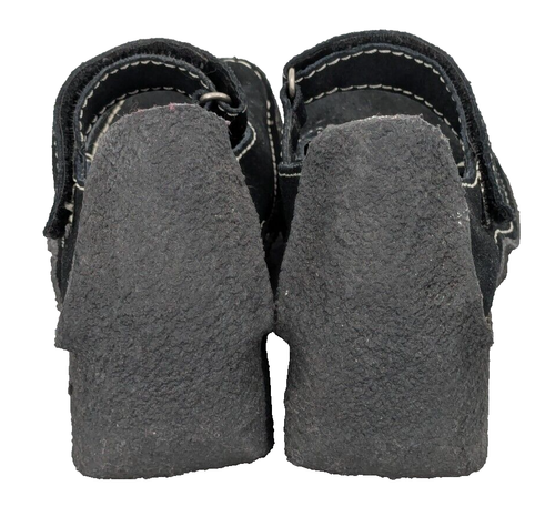 Yellow Box Womens Shoes 6 Mary Jane Black Suede Heavy Sole - Picture 5 of 10