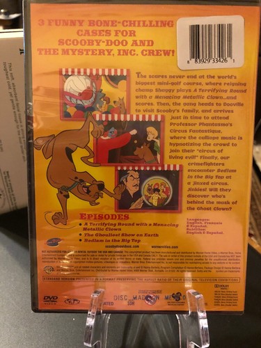 SCOOBY-DOO! AND THE CIRCUS MONSTERS (DVD) Mfg. Sealed - Picture 2 of 3