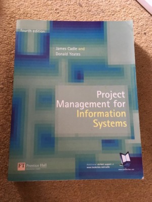 Project Management for Information Systems by Cadle, James 4th Edition Fourth