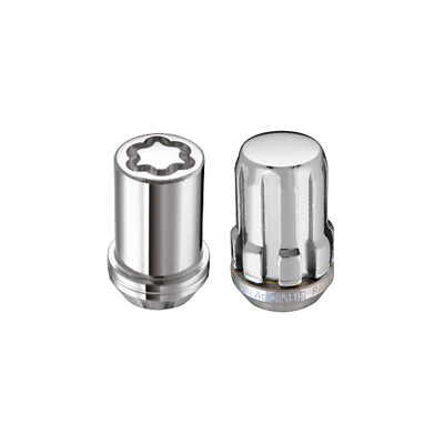 McGard 65001 Dadi SplineDrive Conici 1/2-20 | Confezione Da 50 | Cromatura Garantita A Vita Per Ruote Alluminio