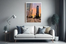 Photo Digital Image Picture Wallpaper Background | City landscape JPG Wall Art