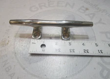 1990 Bayliner Capri 6" Marine Boat Deck Cleat Stainless Steel
