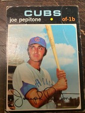 1971 Topps #90 Joe Pepitone - Cubs