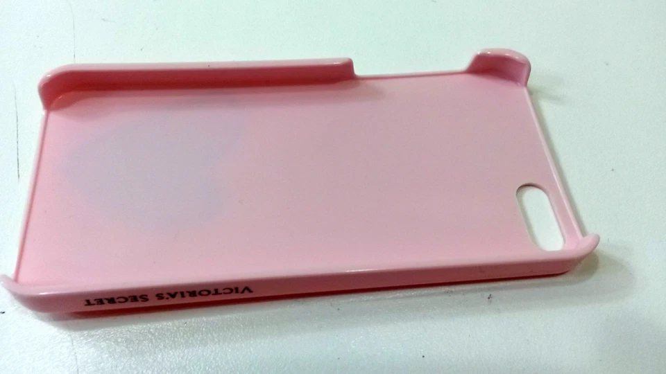 Auténtico Victoria's Secret IPHONE 4 4S I Teléfono Estuche Rígido Rosa Corazón Foto 3 de 4