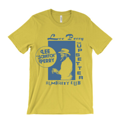 Lee Scratch Perry T-Shirt - Reggae Dub Roots - The Upsetter - Almighty Dub