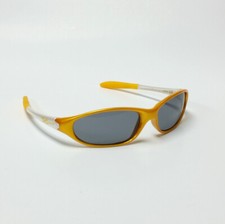 Boy's Children XLoop Yellow  White Sunglasses with Black Lens 2035