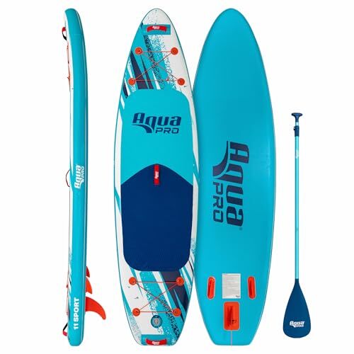 НАДУВНАЯ ДОСКА ДЛЯ ПЛАВАНИЯ AQUA LEISURE HALCYON SPORT ISUP AZP21537 - СИНИЙ 37290₽