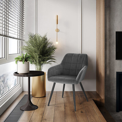 WOLTU Poltrona Imbottita per Camera da Letto Sedia da Pranzo con