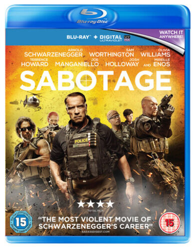 Sabotage (Blu-ray) Max Martini Martin Donovan Olivia Williams (UK IMPORT) - 第 1/1 張圖片