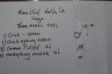 Hamilton 16 size parts many are common to all 16 size models