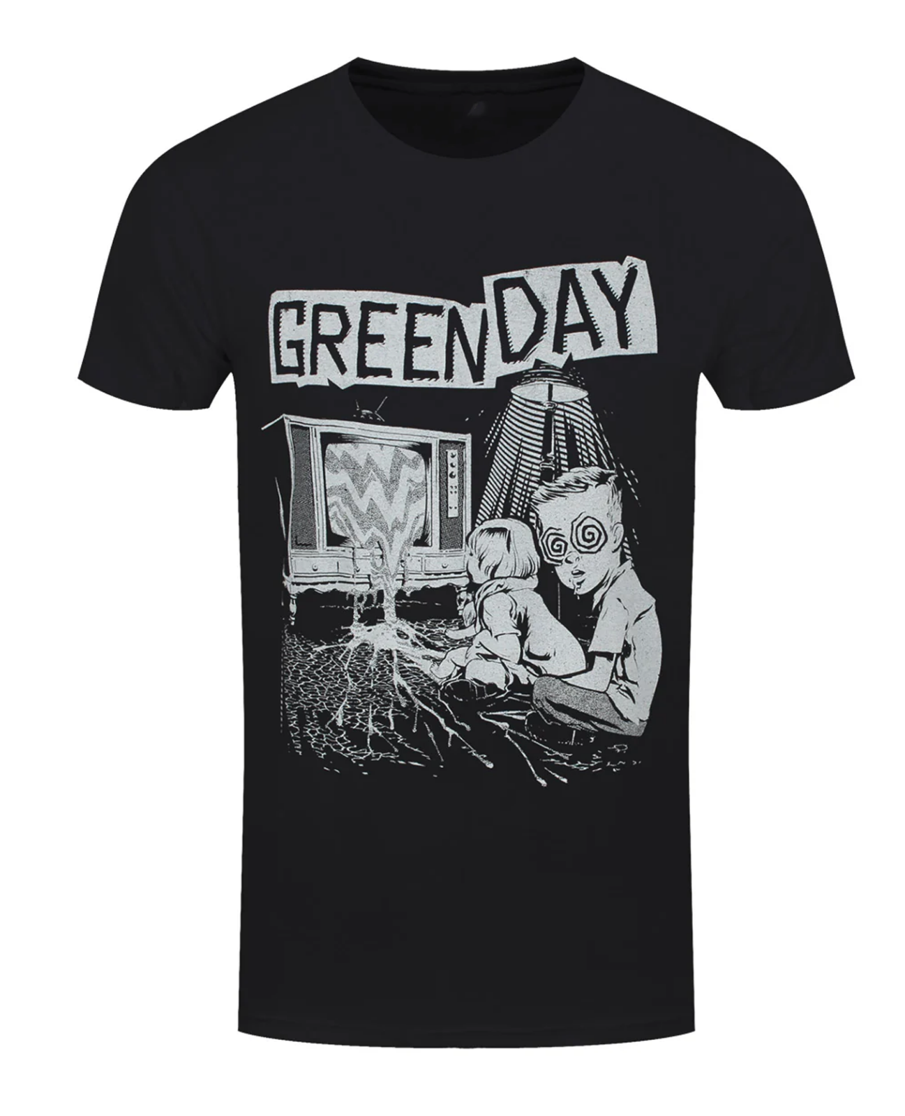 VTG Green Day band black T-shirt unisex All sizes JJ5313