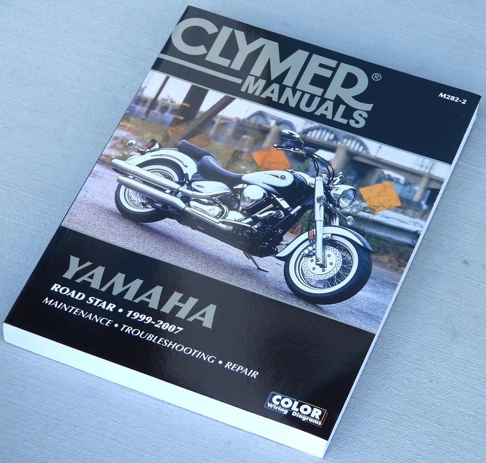 1999-2007 Yamaha Road Star 1600 1700 CLYMER REPAIR MANUAL - Image 2 of 3