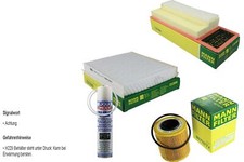 Pakiet inspekcyjny MANN LIQUI MOLY Klimatyzator do Fiat Doblo Box/Kombi